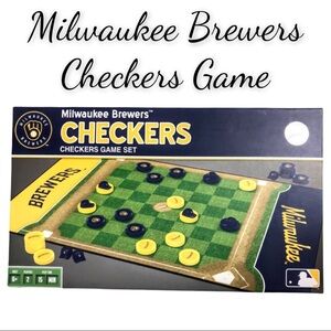 NWT Milwaukee Brewers Checkers Game